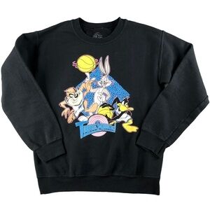Space Jam Tune Squad 90s Sweatshirt Movie Retro Bugs Bunny Taz Daffy Duck MJ